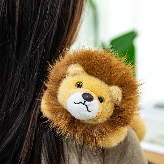 7.8inch Lion Stuffed Animal, Lion Plush Toy, Birthday Xmas Gift for Kids (Lion)