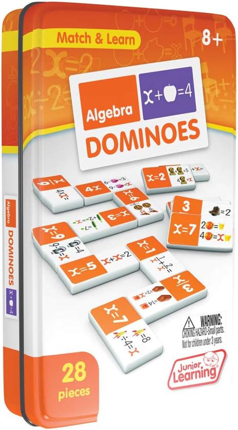 Junior Learning JL497 Algebra Dominoes, Multi