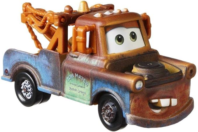Disney Cars Disney Pixar Cars On The Road Series Road Trip Mater 1:55 Scale Metal Car