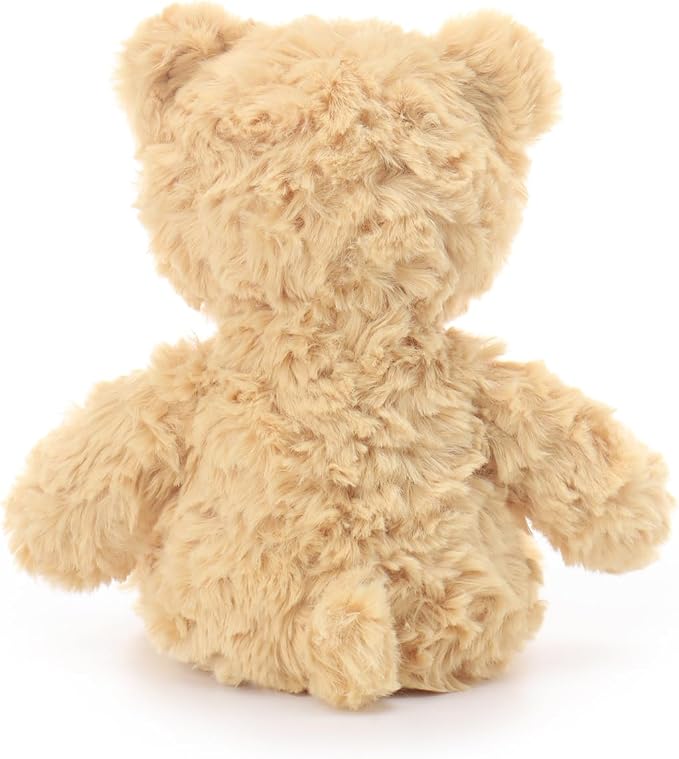 Apricot Lamb Ginger Yellow Flower Bear Stuffed Animals for Kids, Soft Cute Plush Toys for Baby Girl and Boy, 8 Inches