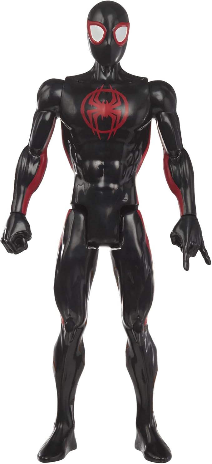 Marvel Spider-Man Miles Morales Toy, 12-Inch-Scale Spider-Man: Across The Spider-Verse Action Figure, Ages 4 and Up
