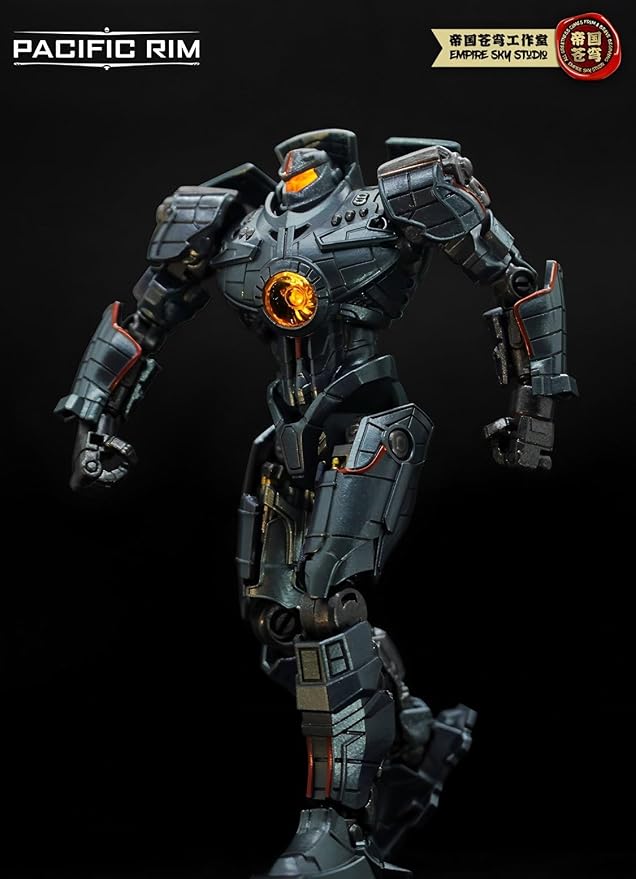 Pipigirl x Empire Sky Studio 1/12 Pacific Rim Mech Action Figure, Boxed Unique Figure Idea, 5 in Assembly Collectible Mecha Action Figures Kits