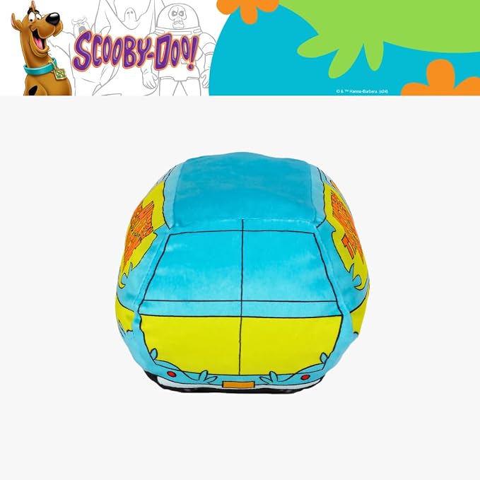 Scooby Doo Mystery Machine Van Bedding Super Soft Cozy Decorative Cuddle Pillow, (Officially Licensed Product) By Franco