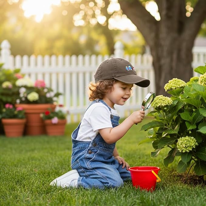 Cute Train Embroidered Kids Baseball Caps Toddler Washed Cotton Vintage Snapback Trucker Hat for Boys Girls 3-8 Years