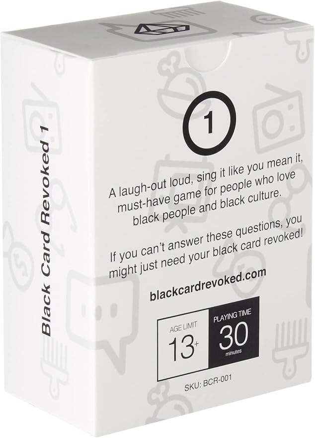 Black Card Revoked Original Flavor - Celebrate The Culture with America’s 1st Black Card Game | The Original Black Trivia | Perfect for Every Cookout, Game Night & Holiday