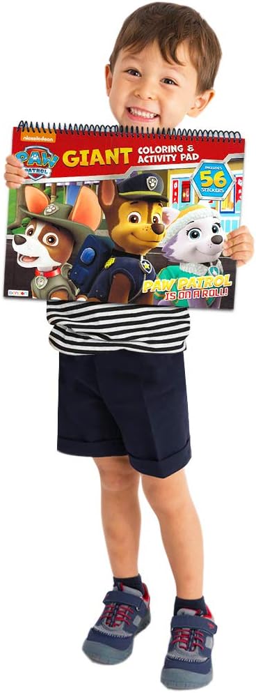 Paw Patrol Coloring and Activity Book Set - Bundle Includes 4 Paw Patrol Books with Bonus Stickers - 250+ Pages Total