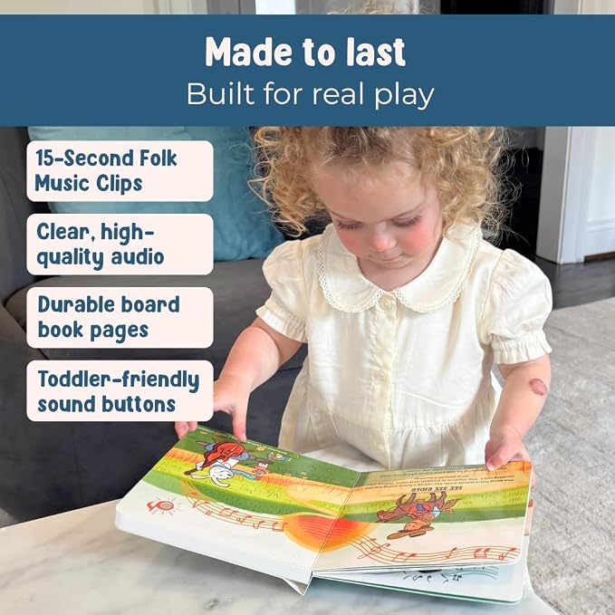 I Discover Classical Music – Sound Book for Babies & Toddlers | 6 Famous Classical Melodies | Interactive Board Book with Music | Ages 0–4 | Pirouette Kids