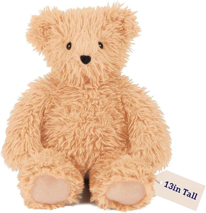 Vermont Teddy Bear | Buttercream Teddy Bear Stuffed Animal | Soft Plush with 100% Recycled Filling, Design in USA | 13 Inch | Super Soft Teddy Bear Collection