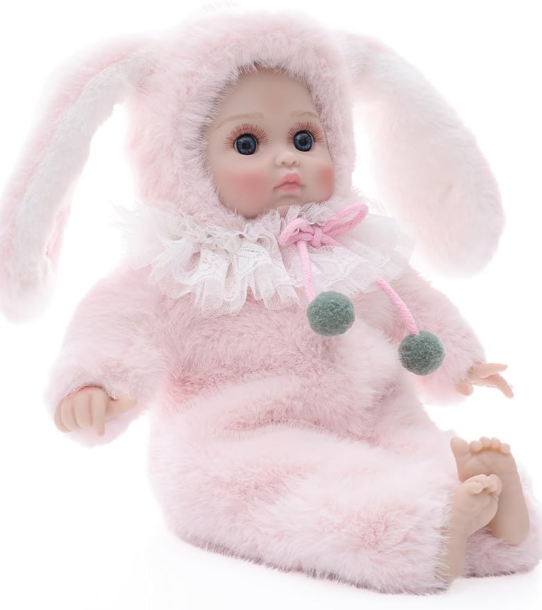 Baby Dolls, 15 Inch Realistic Soft Body Baby Doll Real Life Baby Dolls with Accessories, for 3+ Year Old Girls, Pretend Play, Collection, Gift-Ready (Light Pink)