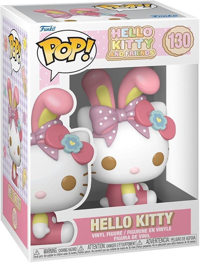 Funko Pop! Sanrio: Hello Kitty Spring - Hello Kitty - Collectable Vinyl Figure - Gift Idea - Official Merchandise - Toys for Kids & Adults - Sanrio Fans