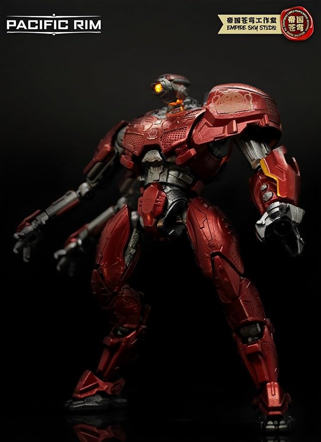 Pipigirl x Empire Sky Studio 1/12 Pacific Rim Mech Action Figure, Boxed Unique Figure Idea, 5 in Assembly Collectible Mecha Action Figures Kits