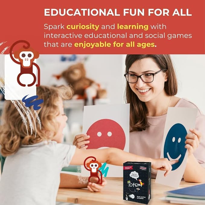 Totem the feel good game - Therapy Games for Kids & Counselors - SEL Games, Social Skills Games for Kids, Counseling Games, CBT, Mental Health & Group Therapy Games