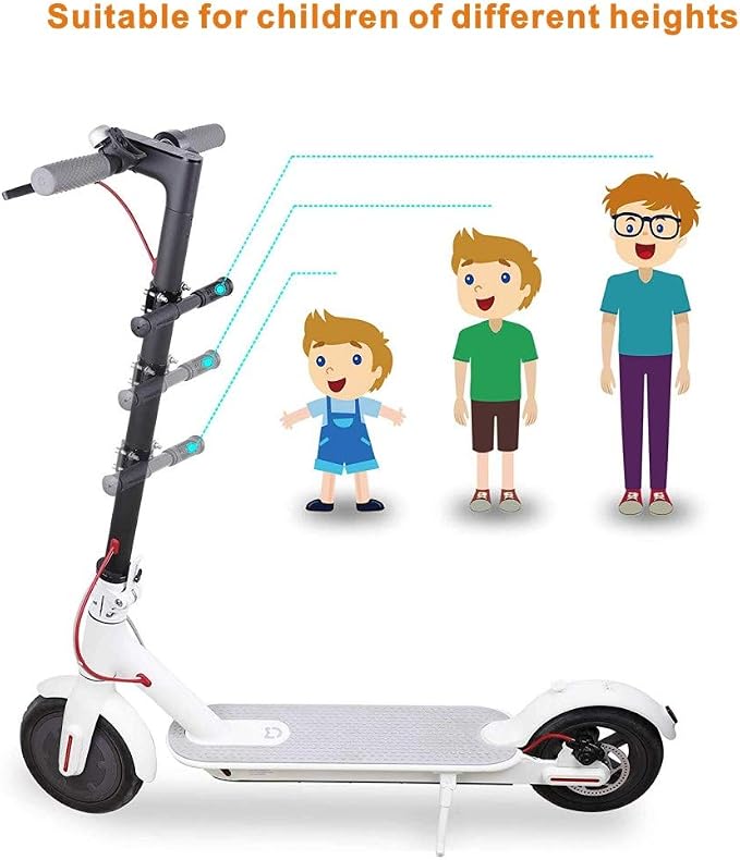 Scooter Kids Handle Grip Bar Non-Slip Adjustable Child Safe Holder Kids Handrail Compatible for Xiaomi M365 / Pro 1S Scooter