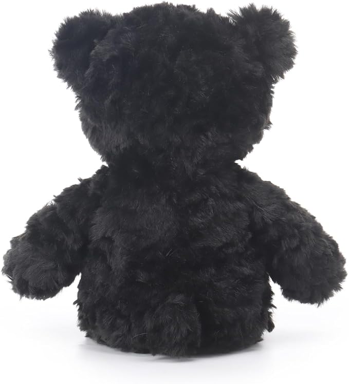 Apricot Lamb Black Flower Bear Stuffed Animals for Kids, Soft Cute Plush Toys for Baby Girl and Boy, 8 Inches