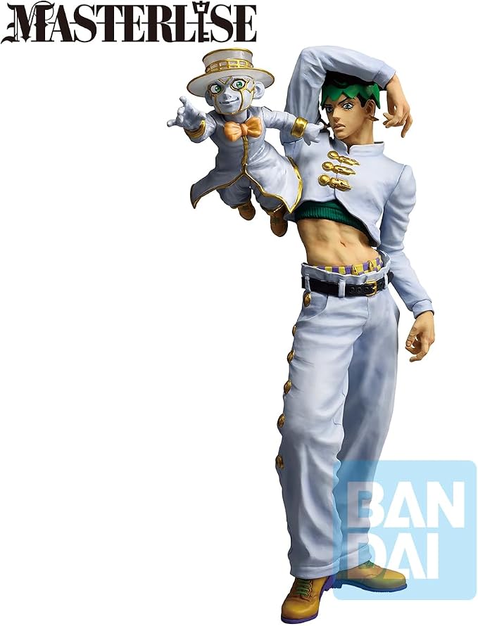 Ichibansho Figure - JoJo's Bizarre Adventure: Diamond is Unbreakable - Rohan Kishibe & Heaven's Door (-Stand Rush!-) Masterlise Collectible Statue
