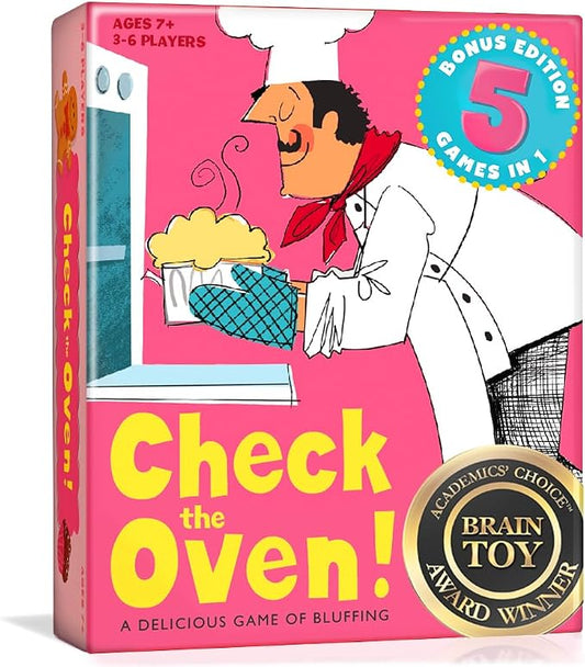 Melon Rind Check The Oven, Math Game for Kids Ages 7+, for Adding to 12 in Various Ways, Educational Fun Card Game to Develop Math Skills with Confidence, for 3-6 Players, Perfect Family Fun