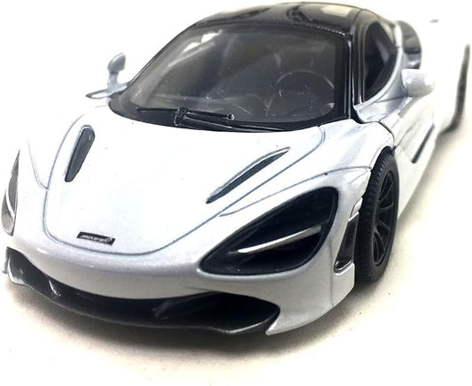 KiNSMART McLaren 720s White 5 Inch 1:36 Scale Die Cast Metal Model Toy Super Sports Car