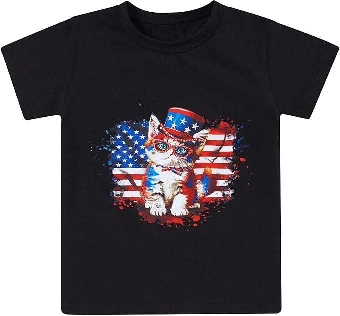 Lovekider Cotton Shirt for 3-6T Boys Truck Dinosaur Toddler Kids T-Shirt Short Sleeve Excavator Construction T-Rex Tee Shirts