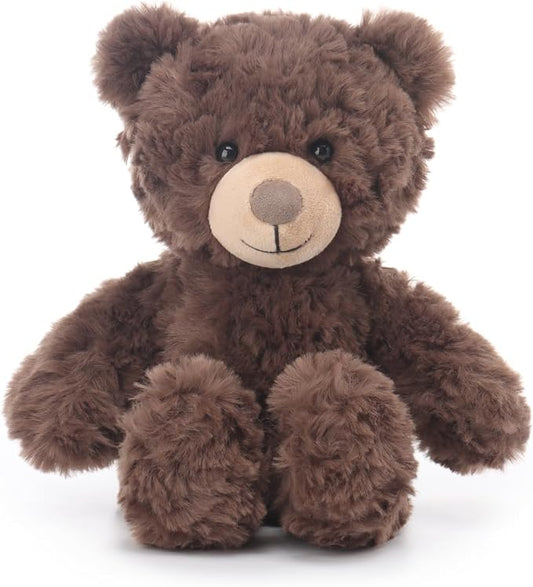 Apricot Lamb Coffee Flower Bear Stuffed Animals for Kids, Soft Cute Plush Toys for Baby Girl and Boy, 8 Inches