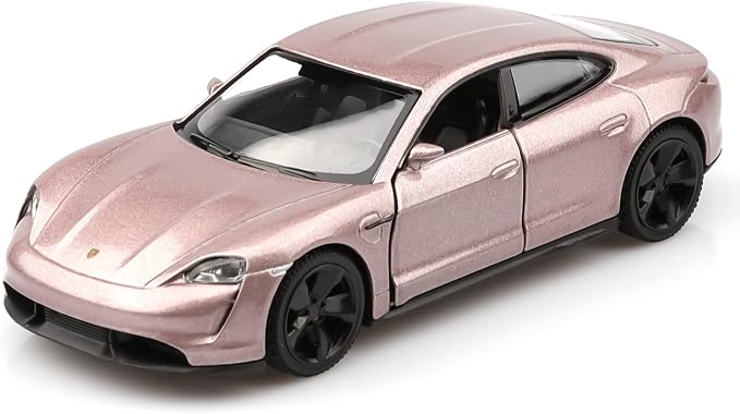 TOKAXI 1/36 Scale Porsche Taycan Diecast Car Models,Pull Back Vehicles Porsche Toy Car,Cars Gifts for Boys Girls