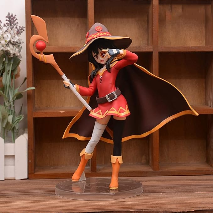 QAHEART Anime Megumin/Aqua Action Figure Model Statue Collectibles Toy Desktop Ornaments