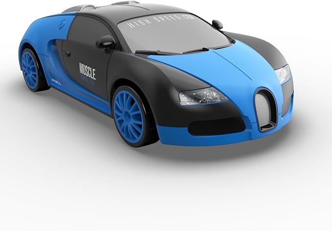 Remote Control Car RC Drift Car 2.4GHz 1:24 Scale 4WD High Speed RC Cars Vehicle with LED Lights Drifting Tires Racing Sport Toy Cars for Adults Boys Girls Kids Gift