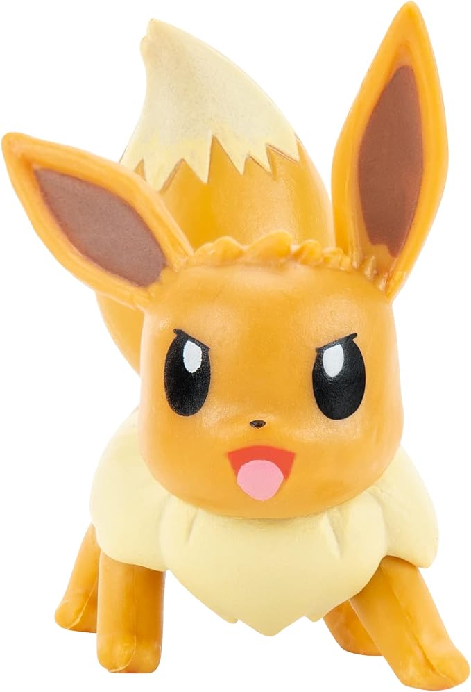 Pokemon Characters Set 8 Pack Pokemon Games Garchomp, Pikachu, Eevee, Lucario, Riolu, Munchlax, Glaceon & Leafeon - Figurine Toys
