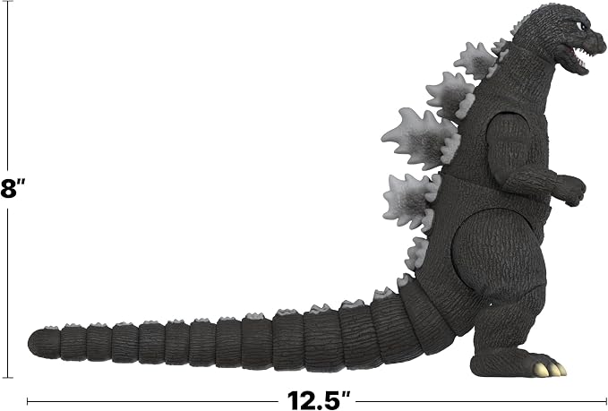Super7 ULTIMATES! Godzilla '74-8" Toho Godzilla Action Figure with Accessories - Classic Movie Collectibles and Retro Toys