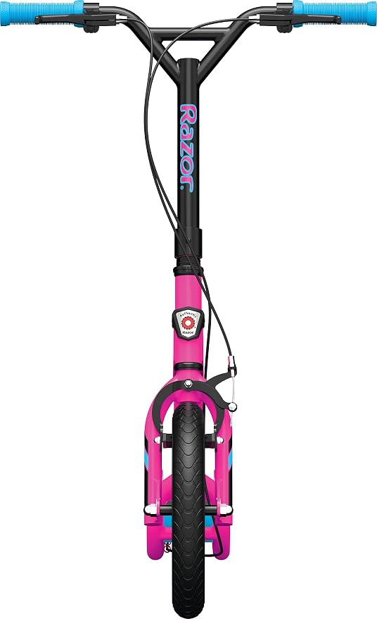 Razor Flashback Kick Scooter – 12" Mag Wheels with Air-Filled Tires, Dual Hand-Operated Brakes, BMX Style Scooter for Kids and Teens