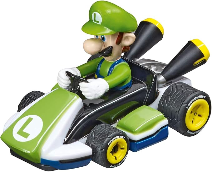 Carrera First Mario Kart Slot Car Race Track Set – Mario & Luigi (Ages 3+)