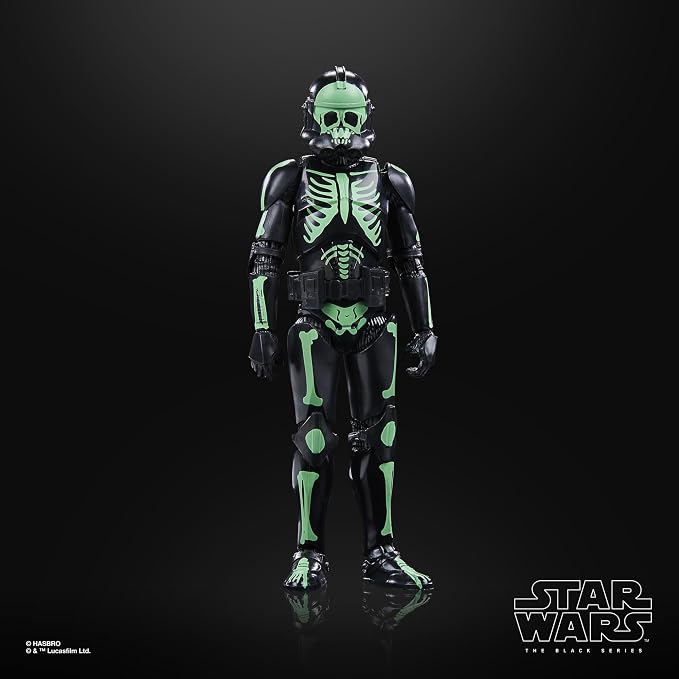 STAR WARS The Black Series Clone Trooper (Halloween Edition) and PORG Toys, 6-Inch-Scale Holiday-Themed Collectible Figures, Ages 4 and Up