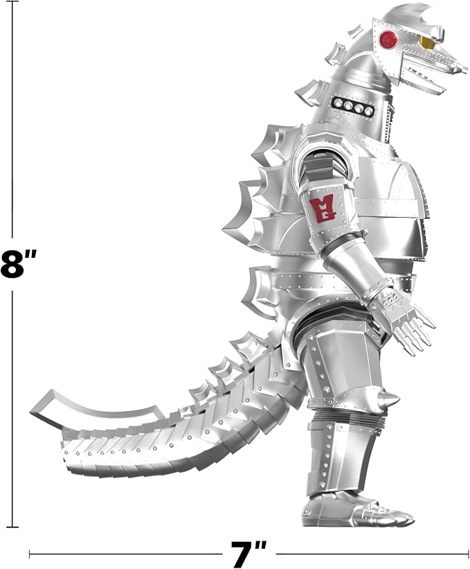 Super7 ULTIMATES! Toho Mechagodzilla '74-8" Toho Godzilla Action Figure with Accessories - Classic Movie Collectibles and Retro Toys
