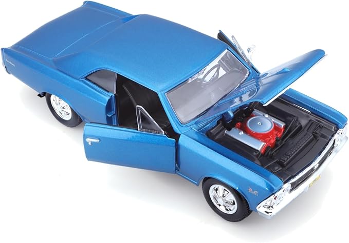 Maisto 1:24 1966 Chevy Chevelle SS 396 Model Car, Multicolor