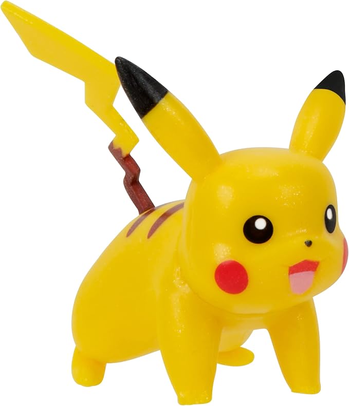 Pokemon Select Evolution 3 Pack - Features 2-Inch Pichu and Pikachu and 3-Inch Raichu Battle Figures