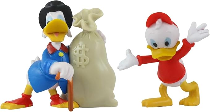 Toptoys2u Bargain Bundles Mickey and Friends 3D Figures - Highly Detailed Collectible Miniature Figures Perfect for Cake Toppers - (Complete Set of 12)