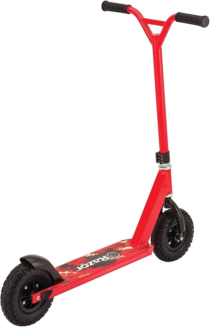 Razor Pro RDS Dirt Scooter for Kids Ages 10+ – Pneumatic Tires, Aircraft-Grade Aluminum Frame, Off-Road Scooter for Riders Up to 220 lbs