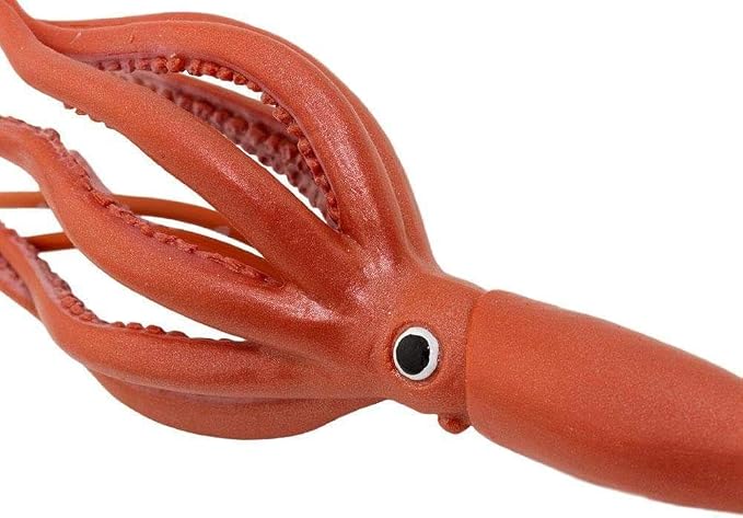 Safari Ltd. Giant Squid Figurine - Realistic 9.5" Sea Creature Figure - Educational Toy for Boys, Girls, and Kids Ages 3+