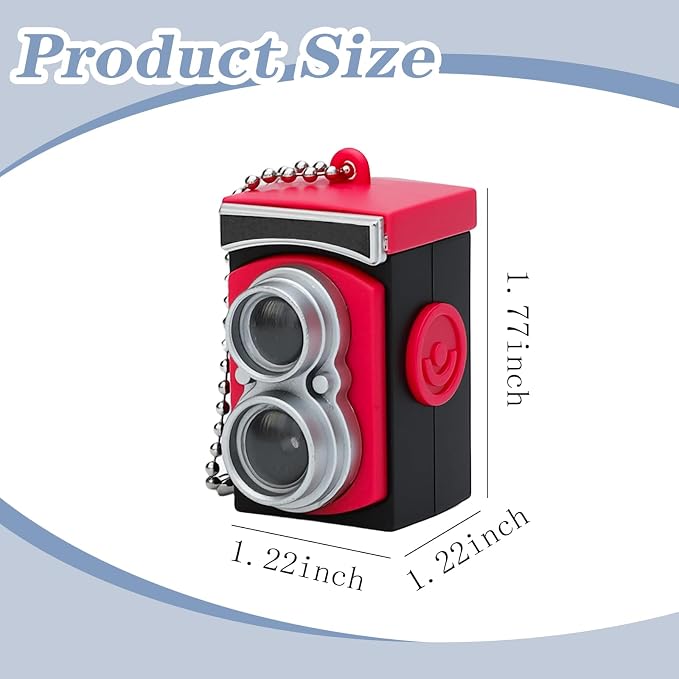 ONEST 6 Pieces Mini Camera Toys for Doll Accessories Miniature Cameras Ornament Mini Dollhouse Toy Vintage Prop Camera for Mini Decoration Furniture Accessories Photography Props