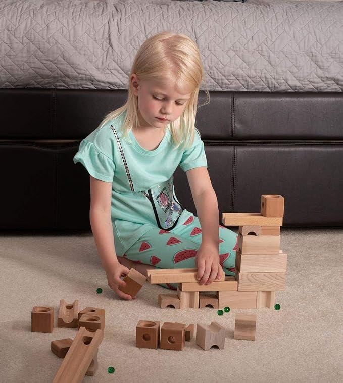 TEDCO Blocks and Marble Run for Children 4+ Years