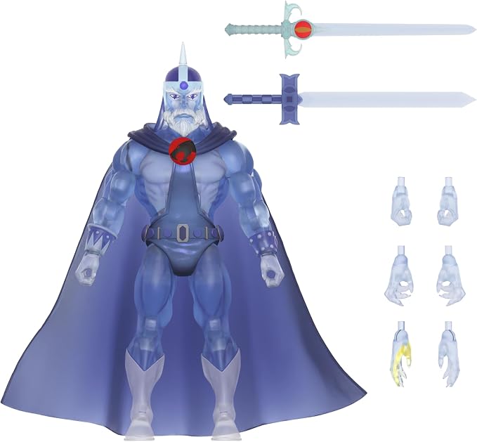 Super7 ULTIMATES! Thundercats Ghost Jaga - 7" Thundercats Action Figure with Accessories - Classic Cartoon Collectibles and Retro Toys