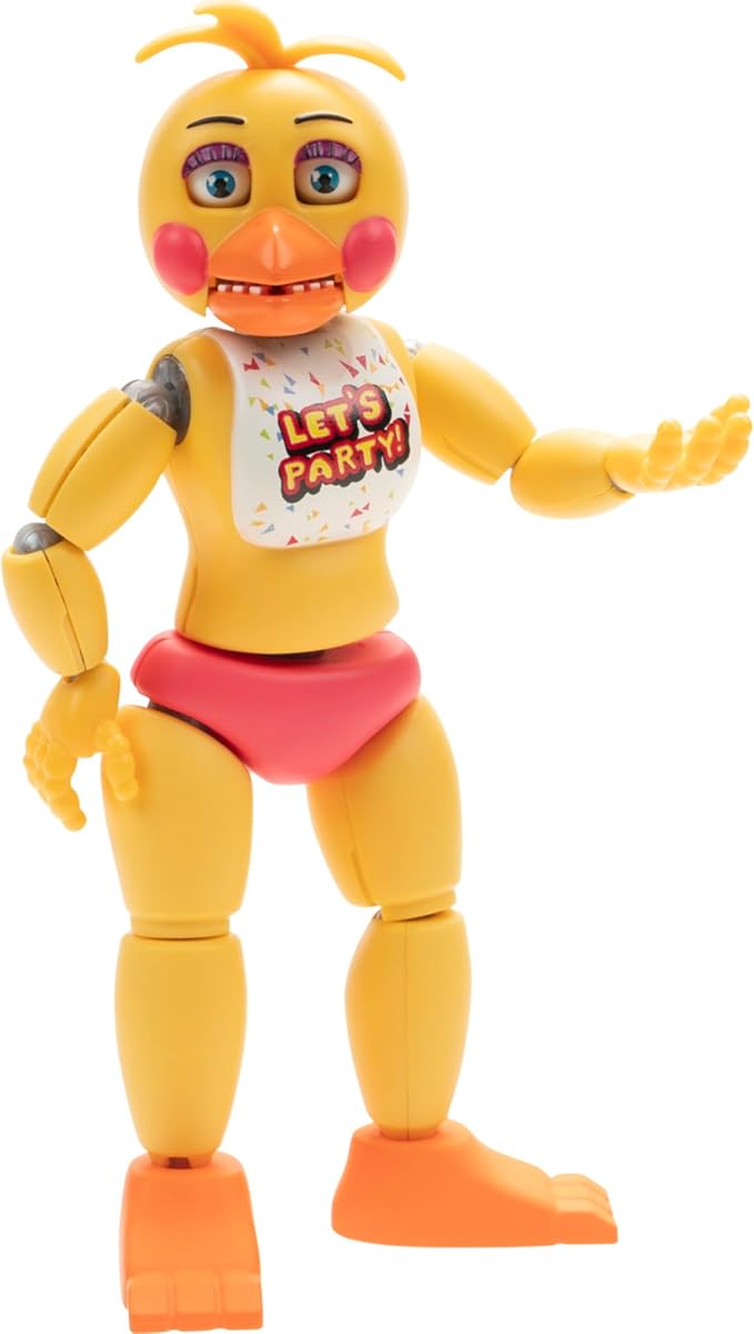 Five Nights at Freddy’s Endo-Series Collector Figure - 6-Inch Endo-1 with Swapable Toy Chica and Highscore Toy Chica Parts