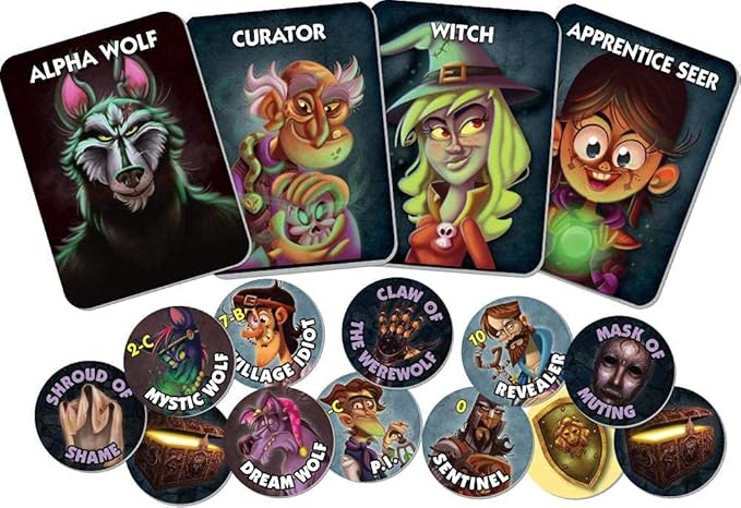 One Night Ultimate Daybreak by Bezier Games | Standalone Hidden Role Mystery with Social Deduction | App-Supported Bluffing Experience | 3-7 Players | 10 Minutes