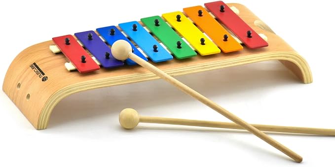 Xylophone for Kids Wood Xylophone with Mallets Orff Music Instrument for Educational& Preschool Learning Baby Percussion Kit with Professional Tuning for Toddlers Gift Choice for Children age