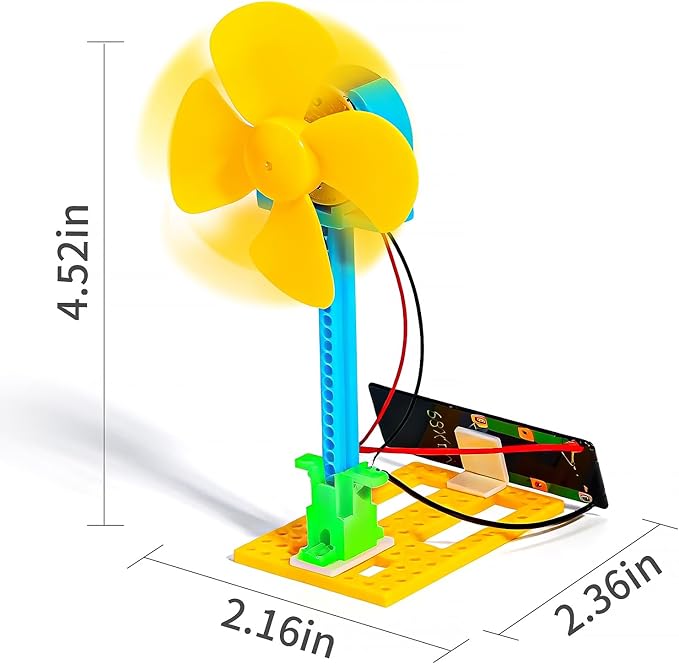Bulk STEM Kits - 8 Set Solar Powered Fans, Science Kits for Kids Age 8-12 12-14 10-12, Stem Building Toys for Ages 8-13, Boys Girls Crafts, Classroom School Gifts Experiments Activities Summer Toys