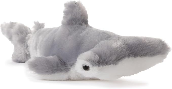 The Petting Zoo Hammerhead Shark Stuffed Animal Plushie, Gifts for Kids, Scoopz Animals, Shark Plush Toy, 10 inches