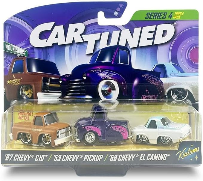 CarTuned 3 Pack Series 4 - Kool Kustoms