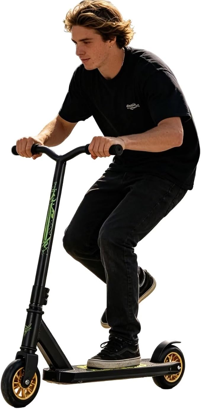 Pro Scooters Stunt Scooter For Kids 8 Years and Up Adults Complete Trick Scooter for Intermediate,Beginner,Advanced and Professional Riders Teens Cool Pro Scooter for Freestyle Tricks & BMX Stunts