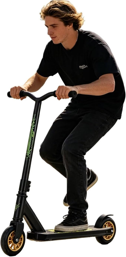 Pro Scooters Stunt Scooter For Kids 8 Years and Up Adults Complete Trick Scooter for Intermediate,Beginner,Advanced and Professional Riders Teens Cool Pro Scooter for Freestyle Tricks & BMX Stunts