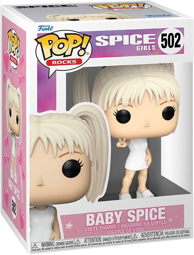 Funko Pop! Rocks: Spice Girls - Baby Spice - (Wannabe) - Collectable Vinyl Figure - Gift Idea - Official Merchandise - Toys for Kids & Adults - Music Fans - Model Figure for Collectors and Display