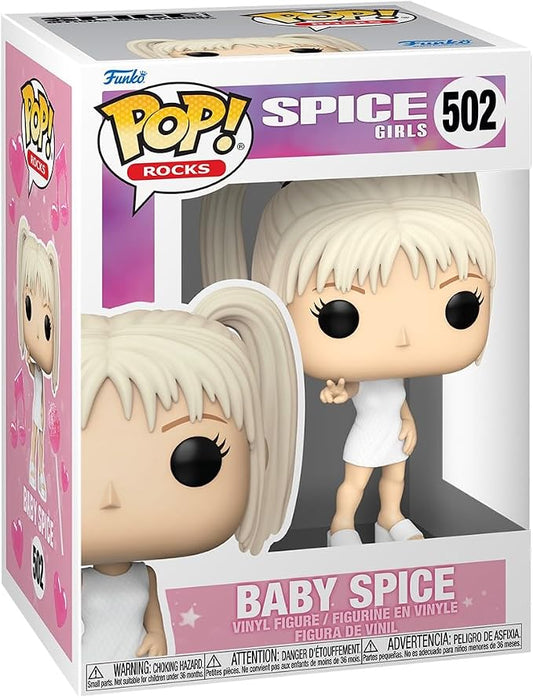 Funko Pop! Rocks: Spice Girls - Baby Spice - (Wannabe) - Collectable Vinyl Figure - Gift Idea - Official Merchandise - Toys for Kids & Adults - Music Fans - Model Figure for Collectors and Display